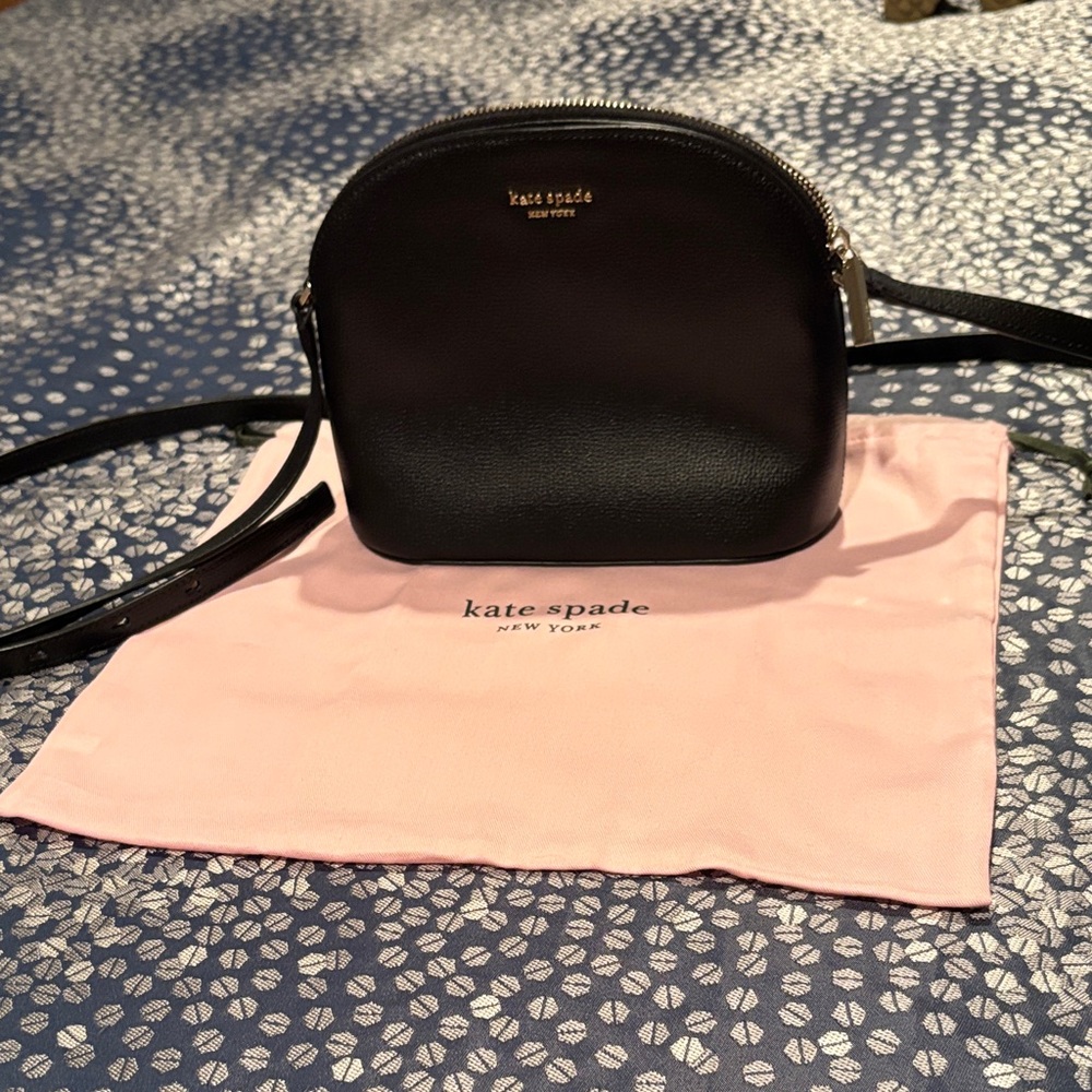 Kate Spade Black Leather Crossbody Bag